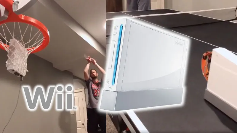 Zdobył rekord Guinessa. Wrzucił płytę do napędu konsoli Nintendo z ponad 7 metrów