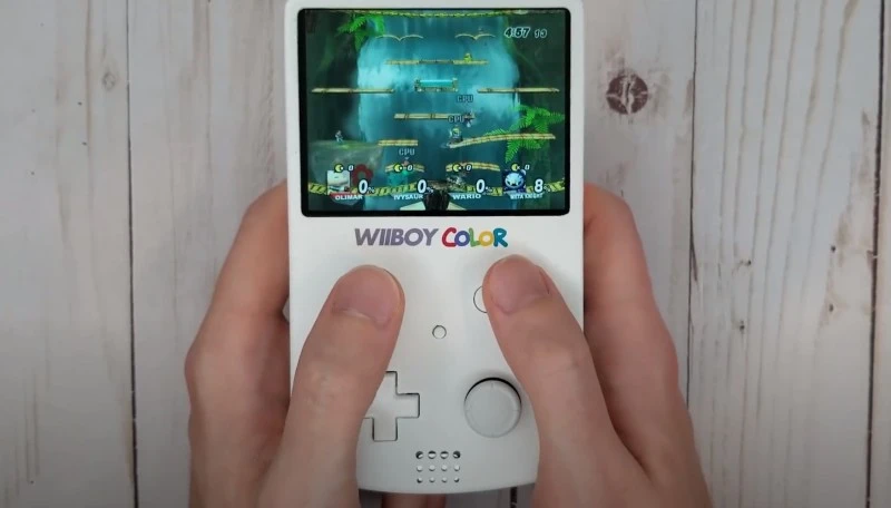 WiiBoy Color to Nintendo Wii w formacie Game Boya. Modder dokonał niemożliwego