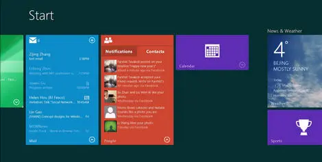 Microsoft eksperymentuje z interaktywnymi kafelkami