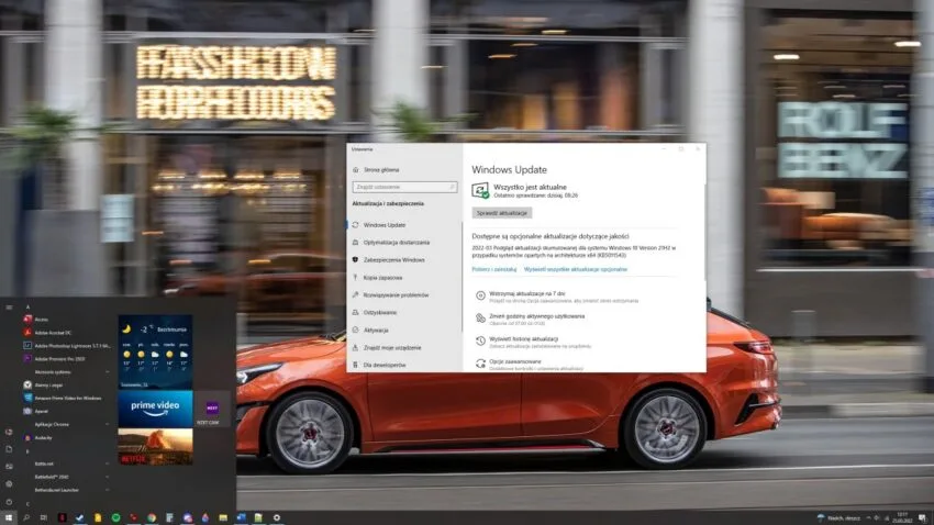 Windows 10 KB5011543. Nowe funkcje i mniej BSOD
