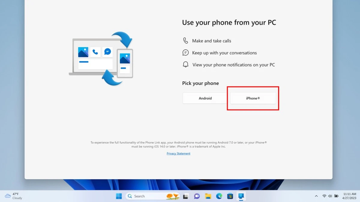 Jak połączyć iPhone z Windows 11? Teraz to możliwe