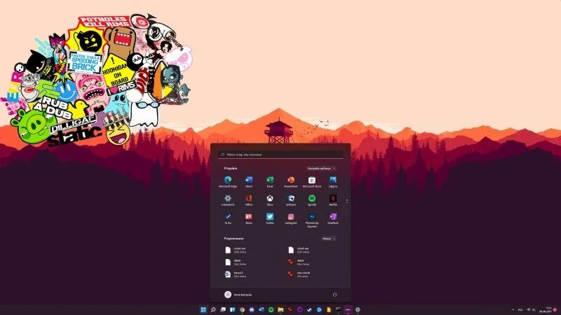 Wkrótce na pulpit Windows 11 nakleisz naklejki. Czym są?
