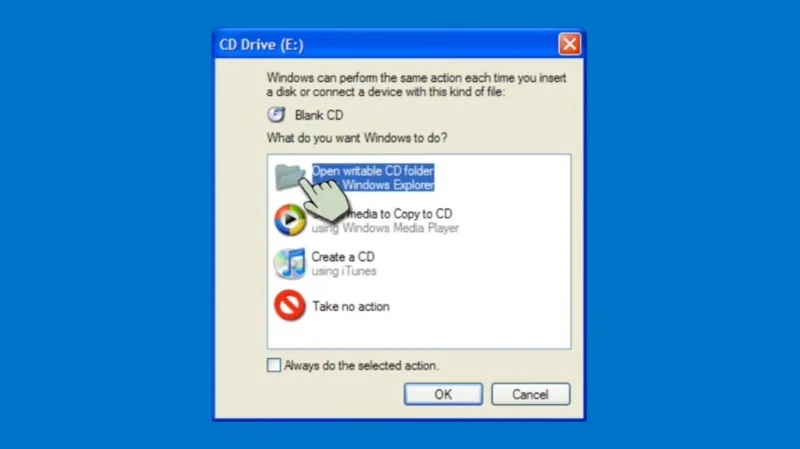windows xp wypalanie plyty