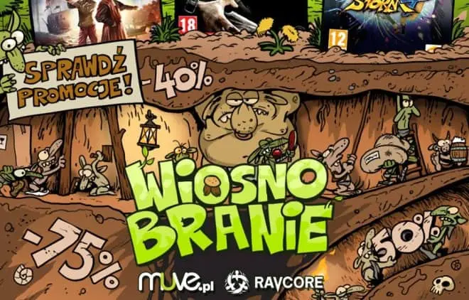 Ruszyło Wiosnobranie w Muve. Setki gier w niskich cenach