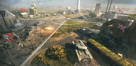 Bitwy krajów nadjeżdżają do World of Tanks