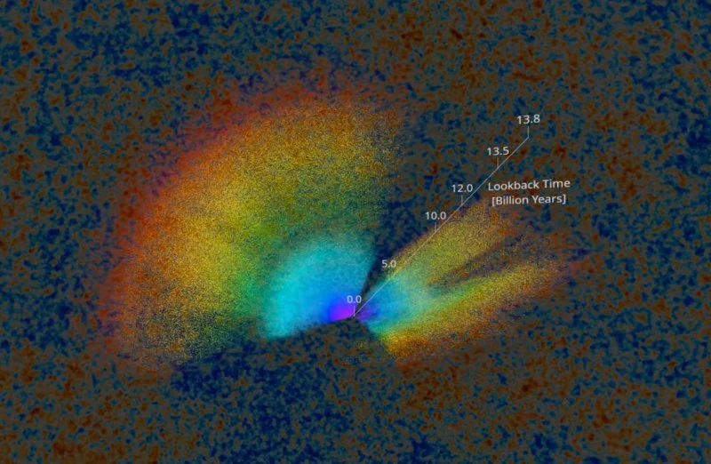 Zobacz jak wygląda największa trójwymiarowa mapa Wszechświata