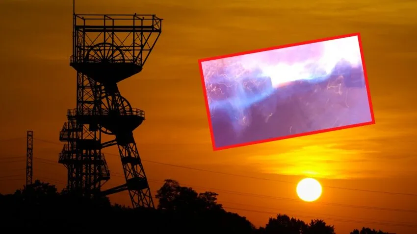 Tak wygląda wybuch metanu w kopalni. Film ukazuje potęgę żywiołu