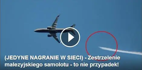 „Wyciekł film z zestrzelenia malezyjskiego Boeinga” czyli kolejna fala wymuszeń na Facebooku
