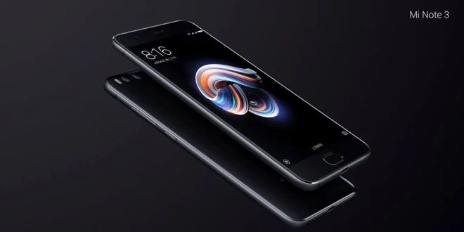Xiaomi Mi Note 3 z podwójnym aparatem oficjalnie zaprezentowany