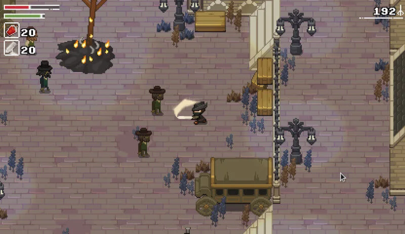 Yarntown za darmo. To Bloodborne w oprawie retro na Windowsa, Linuxa i macOS