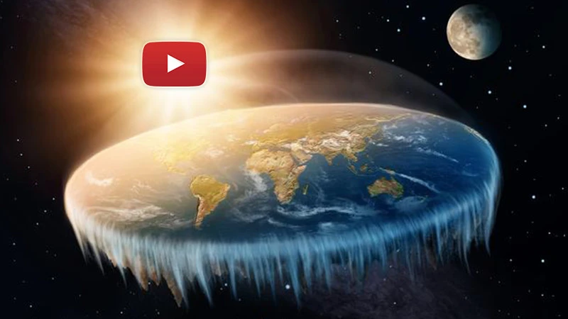 Kto jest odpowiedzialny za wzrost liczby osób wierzących w płaską Ziemię? Podobno YouTube