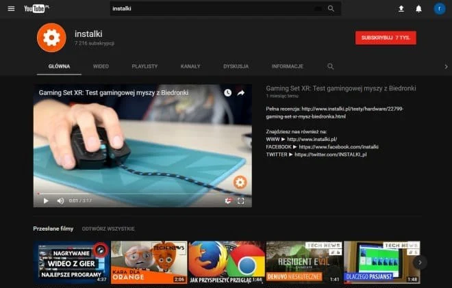 Jak włączyć tryb nocny na YouTube?
