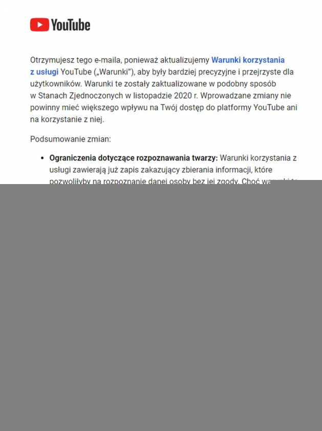 youtube nowe zasady