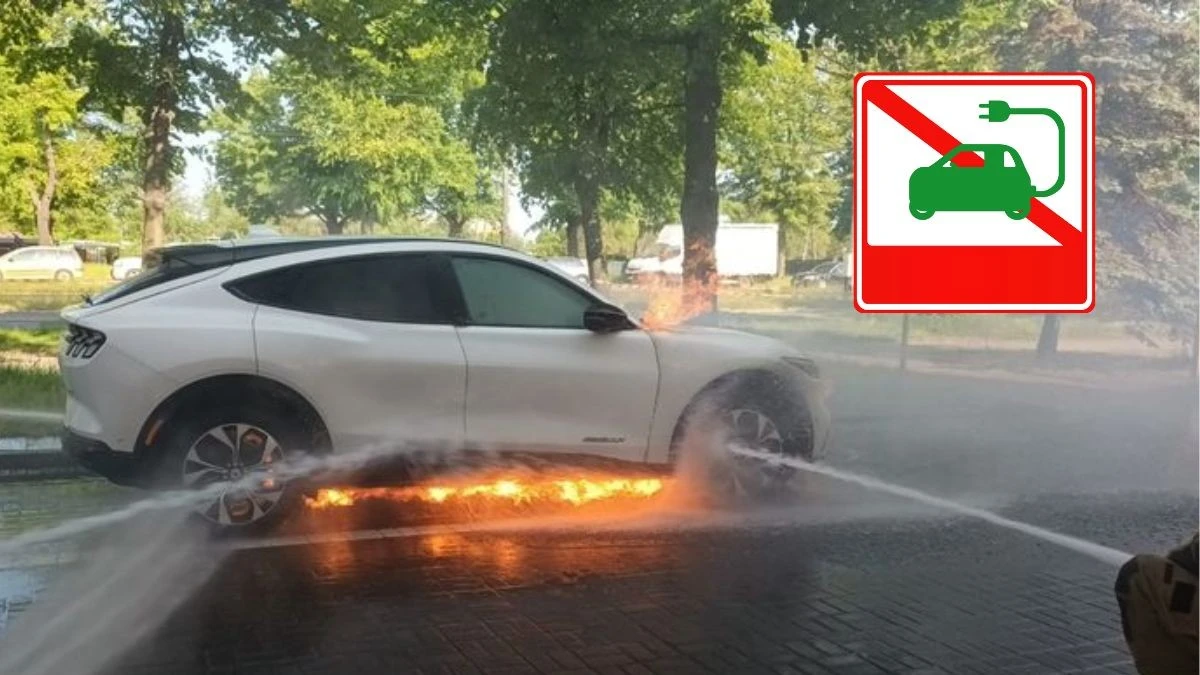 Auta elektryczne wygnane z parkingu w Warszawie. Tabliczki zniknęły, ale wrócą