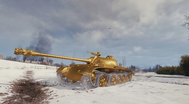 Złoty czołg w World of Tanks do wylicytowania na Allegro WOŚP